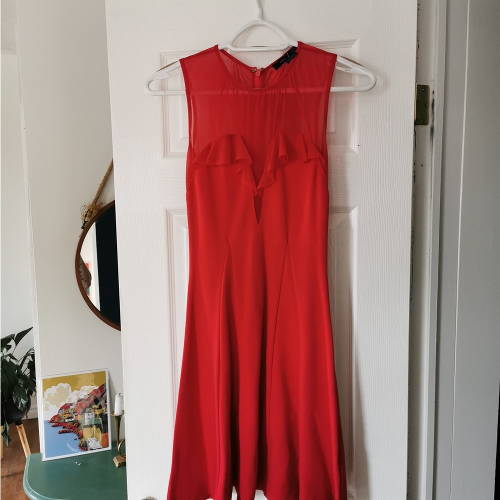 Red French Connection Dress - Picture 3 of 4